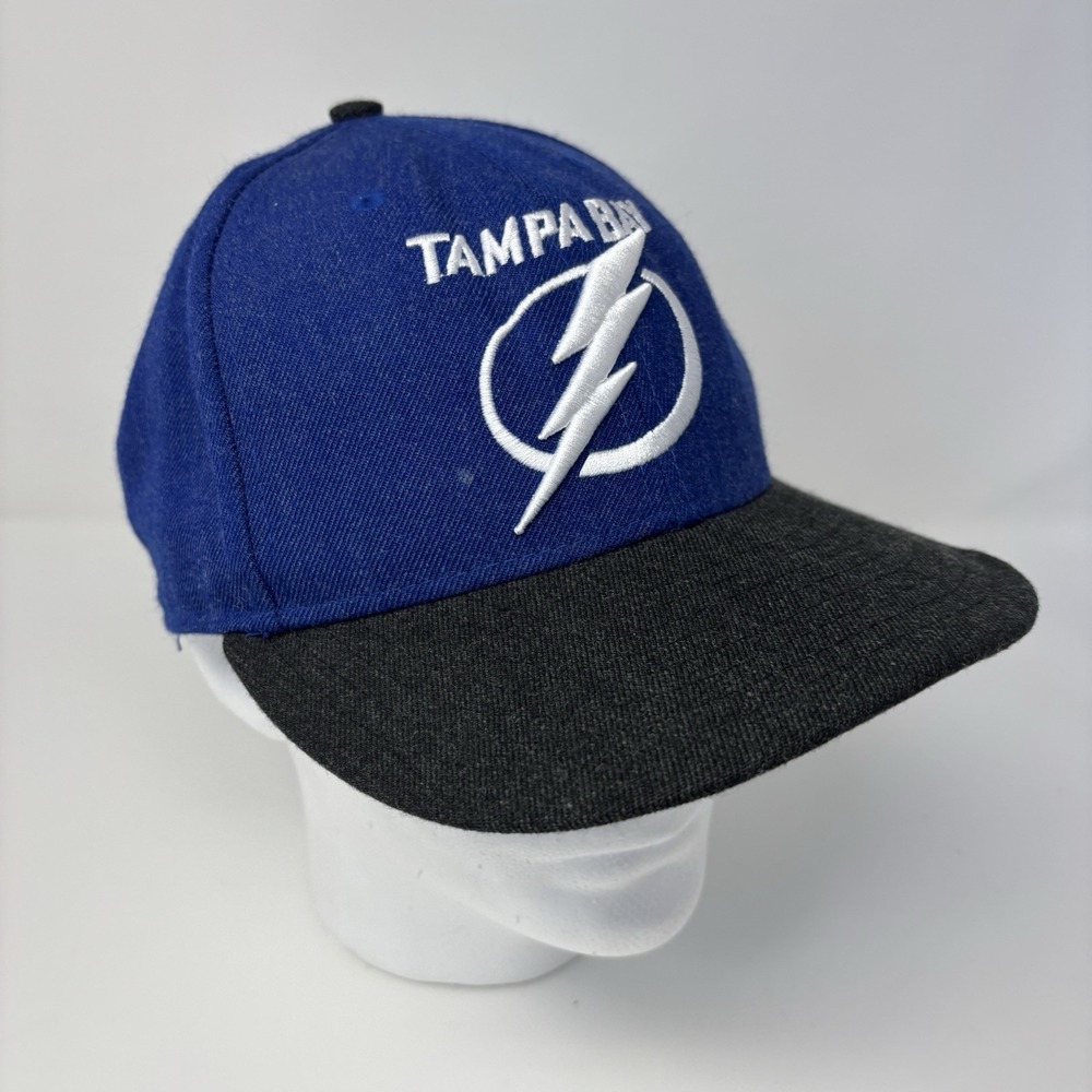 New Era 9Fifty Tampa Bay Lightning NHL Hat Cap Adjustable Blue